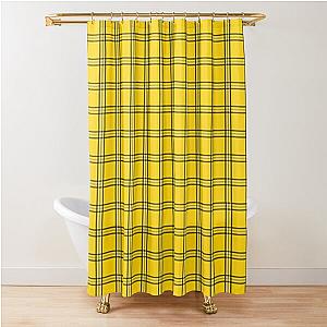 clueless plaid Shower Curtain