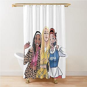 clueless sigma Shower Curtain