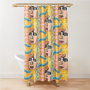 Purposefully Clueless Shower Curtain