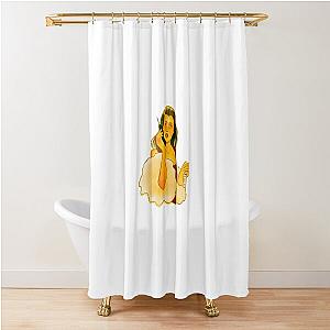 Cher from Clueless-Yellow palette Shower Curtain