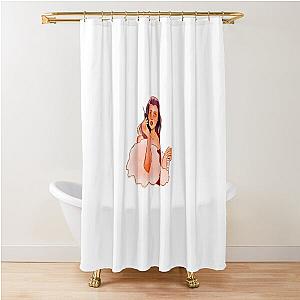 Cher from Clueless- Purple palette Shower Curtain