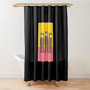 Three Clueless Bears Lightweight Hoodie Shower Curtain