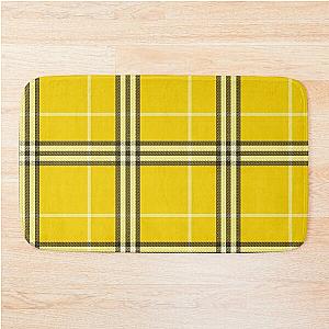 “As If” Clueless Yellow Plaid Bath Mat