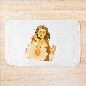 Cher from Clueless- Orange palette Bath Mat