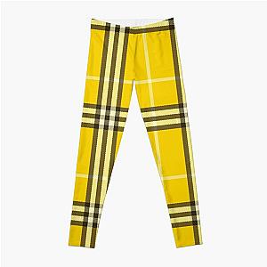 “As If” Clueless Yellow Plaid Leggings