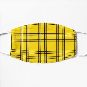 Clueless Cher Horowitz Iconic Yellow Plaid Accessories  Flat Mask