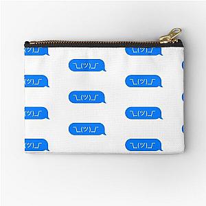 Clueless Text Emoji Zipper Pouch