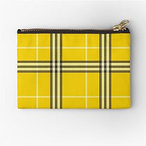 “As If” Clueless Yellow Plaid Zipper Pouch