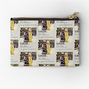 Clueless Movie Sticker Zipper Pouch