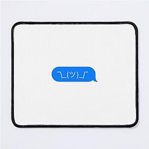 Clueless Text Emoji Mouse Pad