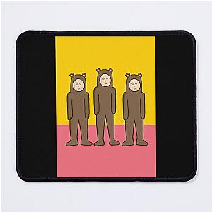 Three Clueless Bears Lightweight Hoodie Mouse Pad