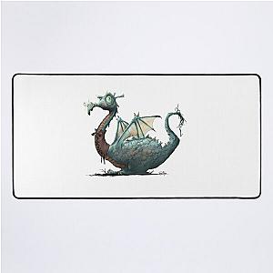 Clueless dragon Desk Mat