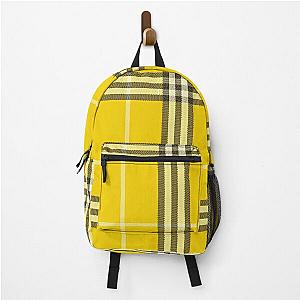 “As If” Clueless Yellow Plaid Backpack