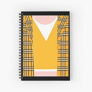 Clueless Cher Outfit Spiral Notebook