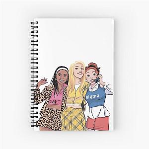 clueless sigma Spiral Notebook