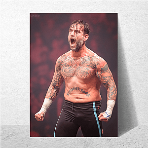Straight Edge Icon CM Punk Cm Punk Posters