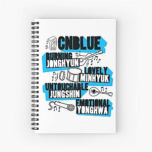 CNBlue Doodle Spiral Notebook