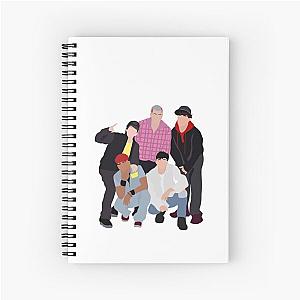 CNCO Digital Illustration  Spiral Notebook