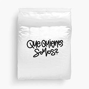 Que Quienes Somos CNCO Duvet Cover