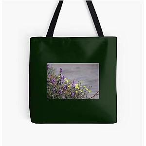 Arial Raid on Flowers Coachella Preserve   All Over Print Tote Bag RB2410