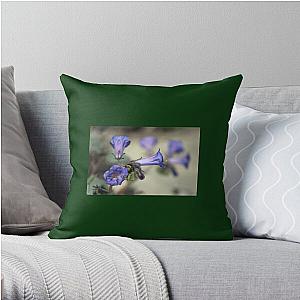 Canterbury Bell 2 Coachella Wildlife Preserve   Throw Pillow RB2410