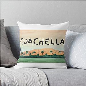  contemporary coachella hiphop Throw Pillow RB2410