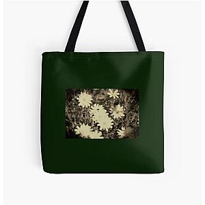 Desert Chicory Coachella Wildlife Preserve in Sepia   All Over Print Tote Bag RB2410