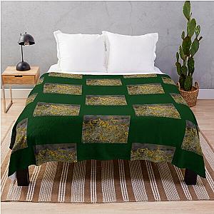 Brittle Bush 4 At Coachella Wildlife Preserve   Throw Blanket RB2410