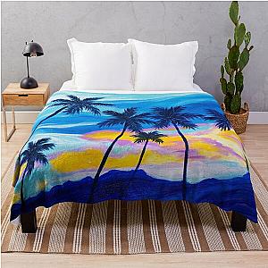 Coachella Palms Throw Blanket RB2410