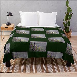 Arial Raid on Flowers Coachella Preserve   Throw Blanket RB2410