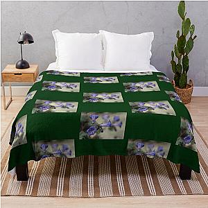 Canterbury Bell 2 Coachella Wildlife Preserve   Throw Blanket RB2410