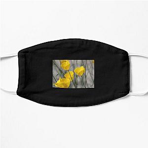 Closeup of California Poppies Coachella Wildlife Preserve   Flat Mask RB2410