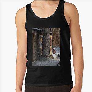 Cabin Behind Palm Trees Coachella Wildlife Preserve   Tank Top RB2410