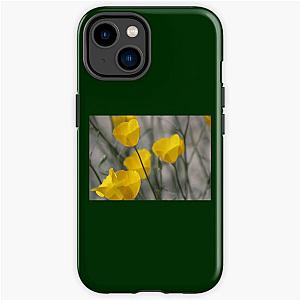 Closeup of California Poppies Coachella Wildlife Preserve   iPhone Tough Case RB2410