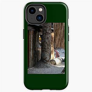 Cabin Behind Palm Trees Coachella Wildlife Preserve   iPhone Tough Case RB2410