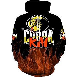 Cobra Kai Hoodies – Cobra Kai 3D Print Tracksuit Unisex Pullover Hoodie