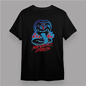 Cobra Kai T-Shirts - Cobra Kai Season 5 Never Dies Classic Tee