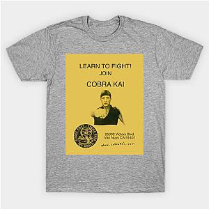 Cobra Kai T-Shirts - Learn To Fight! Classic T-shirt TP1602