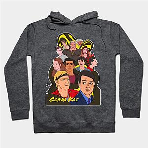 Cobra Kai Hoodies - Cobra Kai All Cast Classic Hoodie TP1602