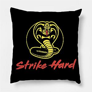 Cobra Kai Pillows - Strike First, Strike Hard, No Mercy - Yes Sensei -  Cobra Throw Pillow TP1602