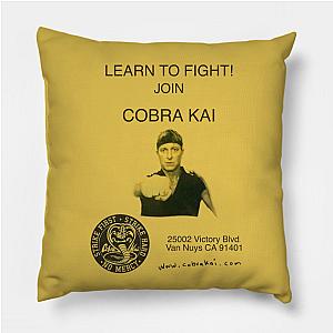 Cobra Kai Pillows - Learn To Fight! Throw Pillow TP1602