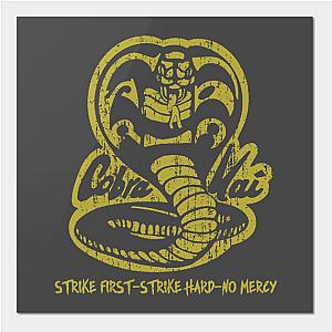 Cobra Kai Posters - Vintage Retro 80S Karate Kid Cobra Kai Poster TP1602