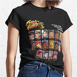 Cobra Kai T-Shirts - Cobra Fighter Animation Graphic Classic Tee