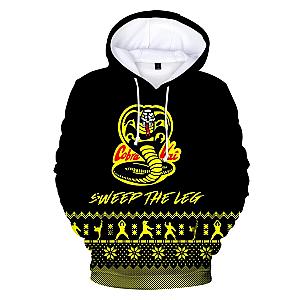 Cobra Kai Hoodies - Cobra Kai Series 3D Print Casual Streetwear Hoodie