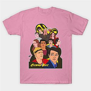 Cobra Kai T-Shirts - Cobra Kai All Cast Classic T-shirt TP1602