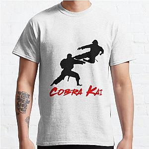 Cobra Kai T-Shirts - Cobra Kai Fighting Graphic Classic Tee