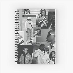 Cochise - B&W Collage Spiral Notebook