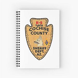 Cochise County Sheriff Department K9 Spiral Notebook