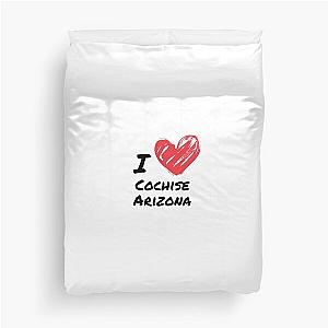 I love Cochise Arizona Duvet Cover