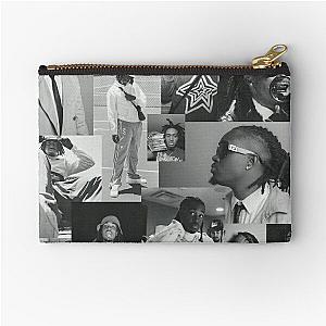 Cochise - B&W Collage Zipper Pouch